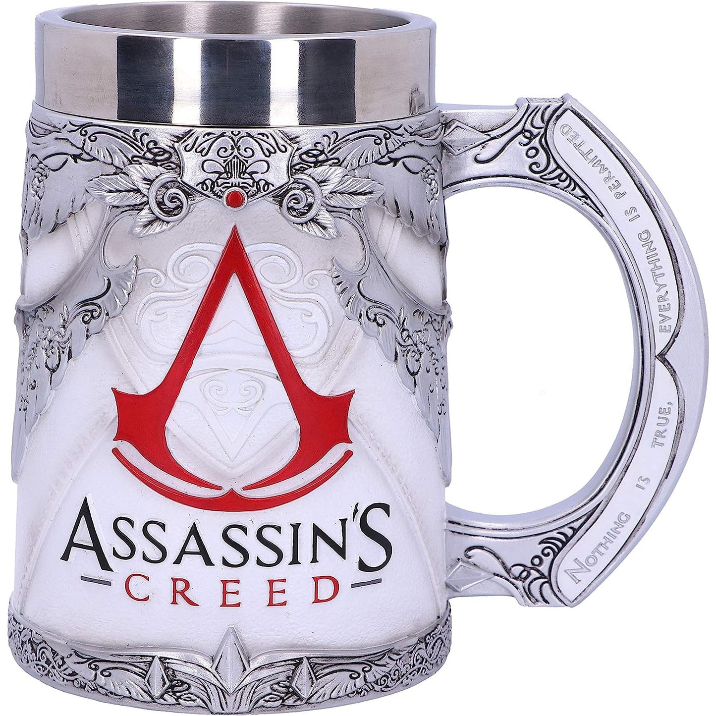 An officially licensed Assassin's Creed tankard.