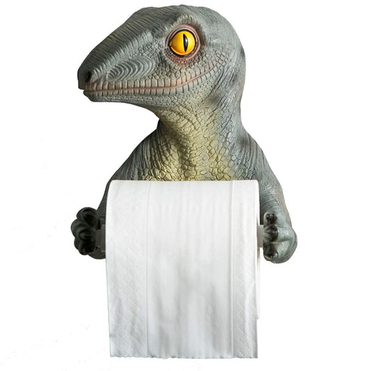 This Raptor Guards the Toilet Paper
