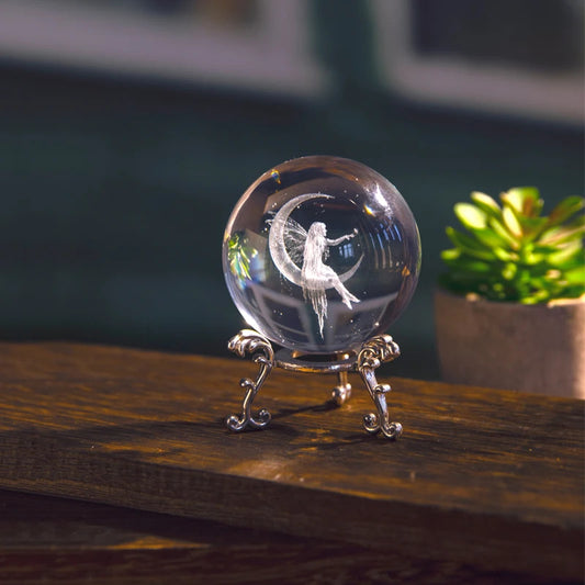 Capture a Fairy in Your Hands with This Magical Crystal Ball