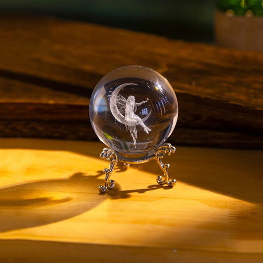 Capture a Fairy in Your Hands with This Magical Crystal Ball