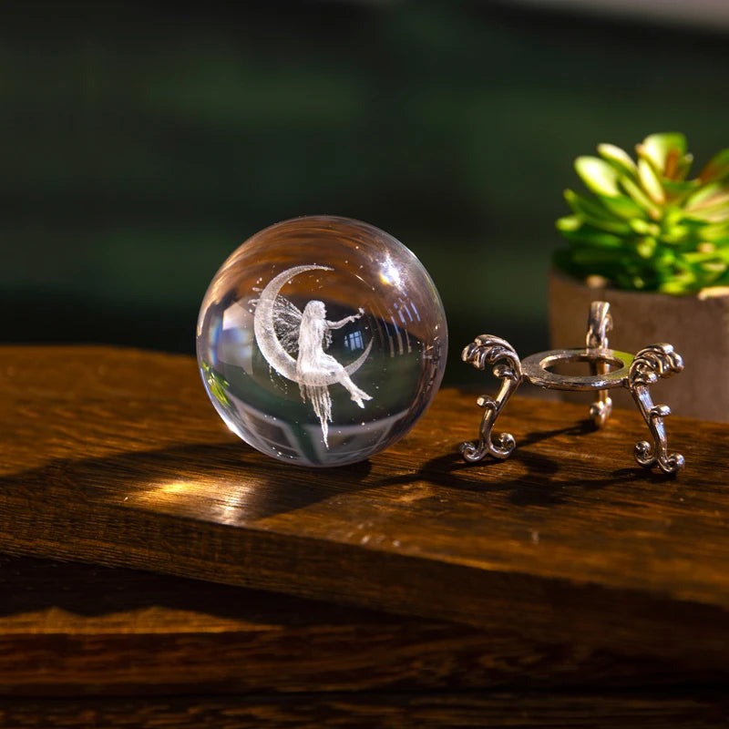 Capture a Fairy in Your Hands with This Magical Crystal Ball
