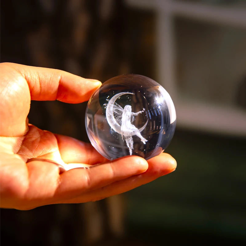 Capture a Fairy in Your Hands with This Magical Crystal Ball