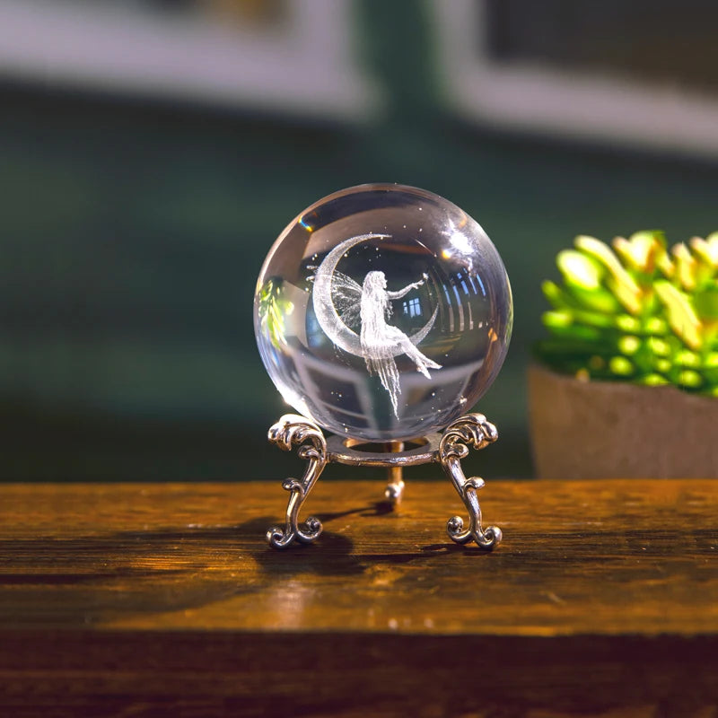 Capture a Fairy in Your Hands with This Magical Crystal Ball