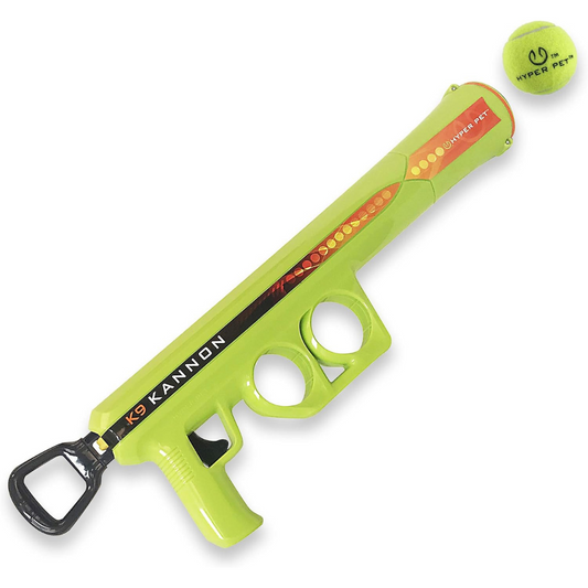 Fur-tastic Fetching Fun: Take fetch to a new level with this tennis ball launcher for dogs.