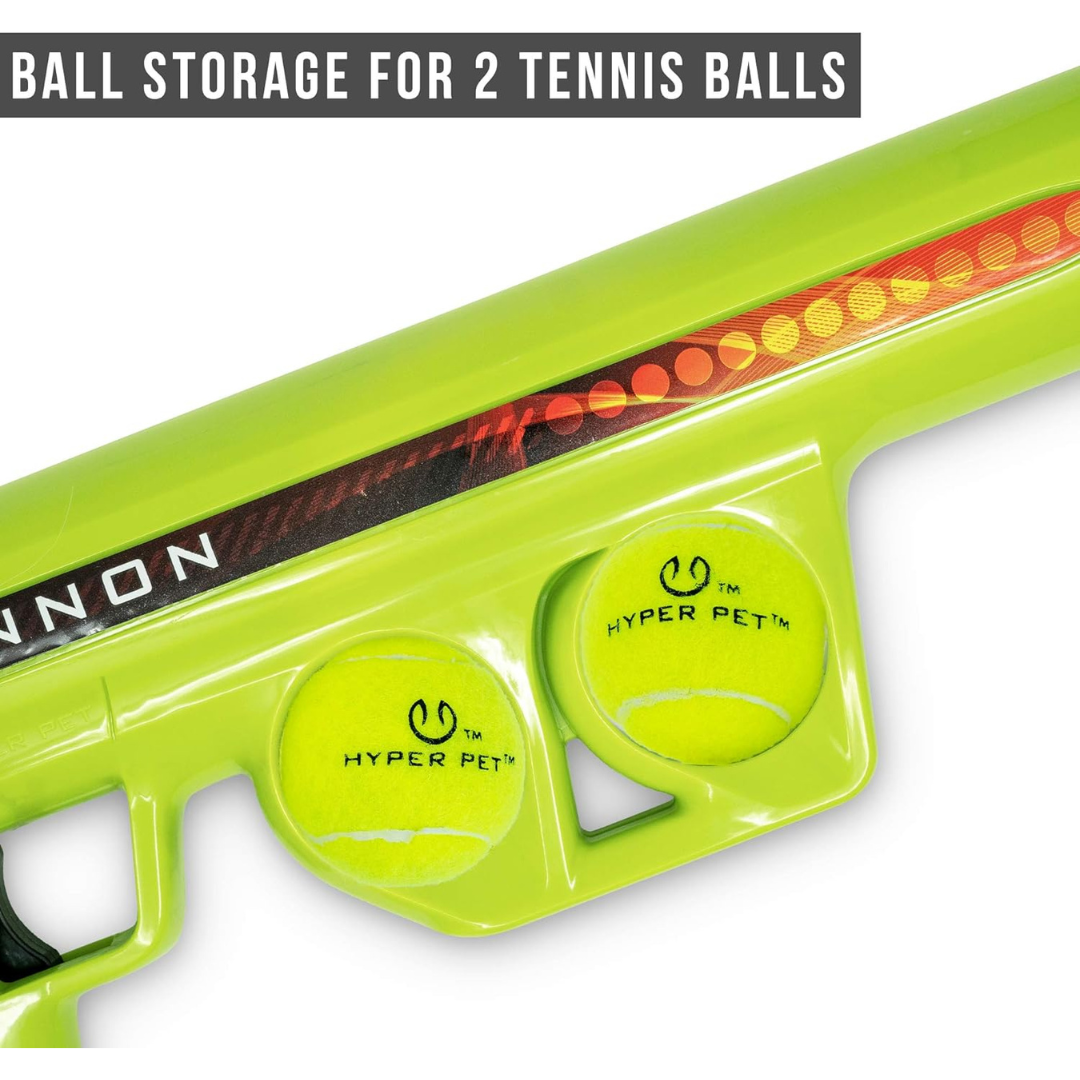 Fur-tastic Fetching Fun: Take fetch to a new level with this tennis ball launcher for dogs.