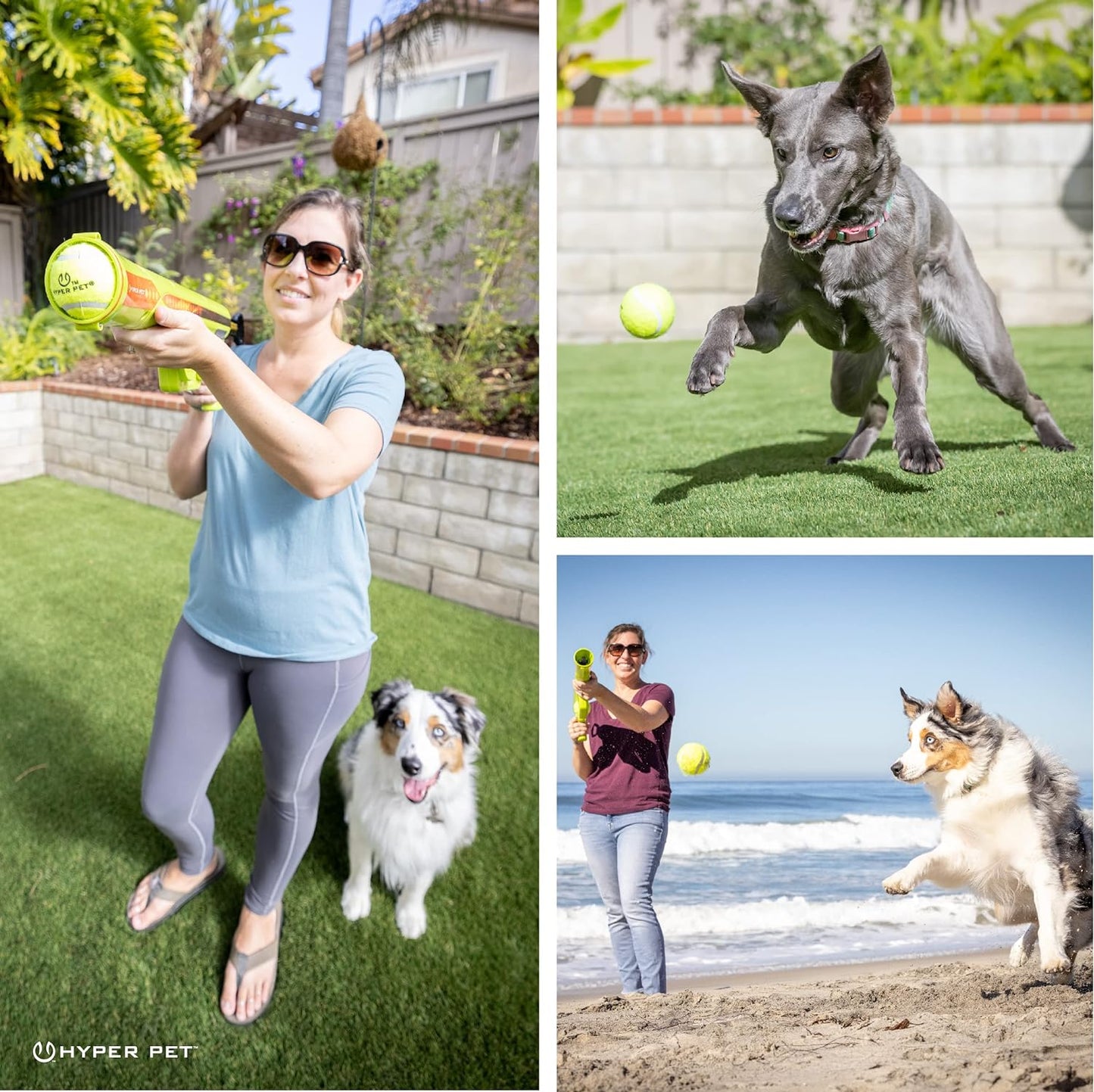 Fur-tastic Fetching Fun: Take fetch to a new level with this tennis ball launcher for dogs.