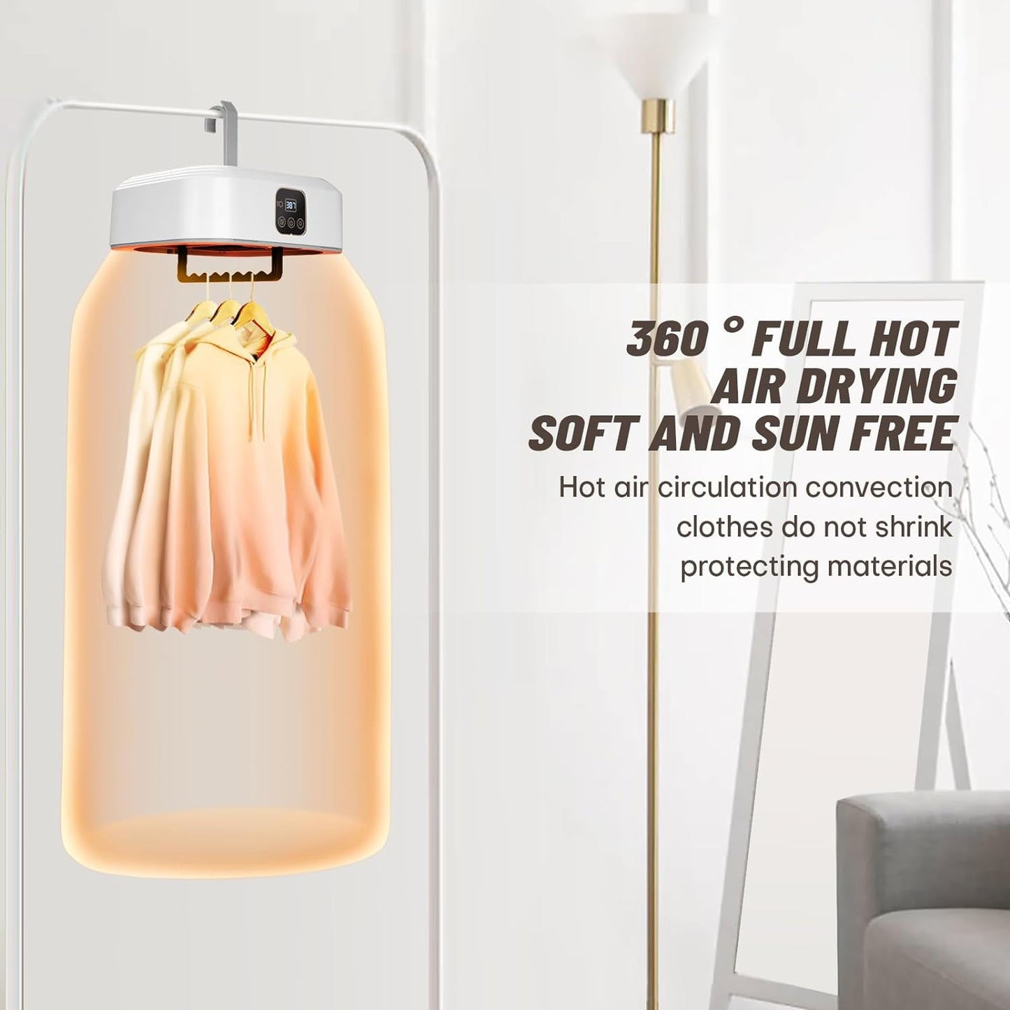 Rolitwils portable clothes dryer.