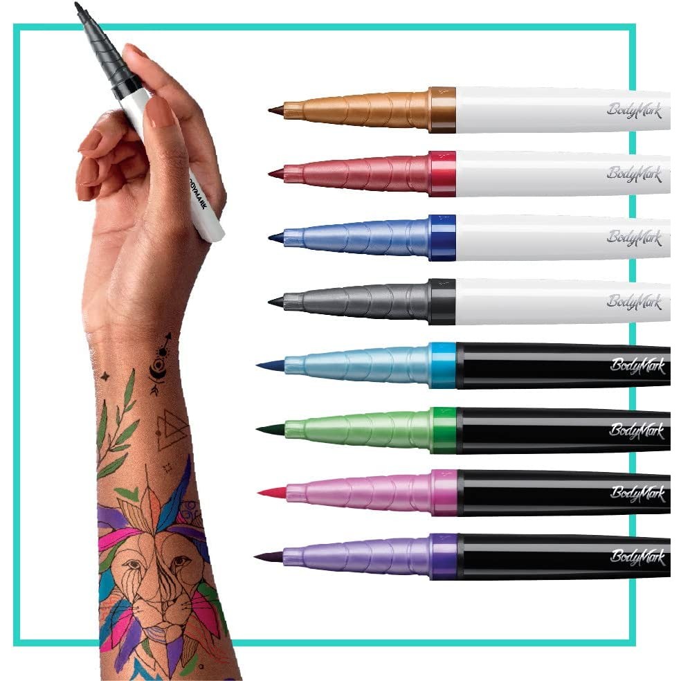 Unleash your inner artist with these temporary tattoo markers
