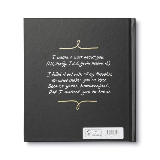 The book of you, a fill in the blanks gift book.