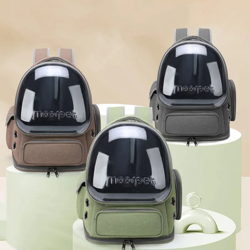 Take Your Cat on Adventures with This Space Bubble Backpack