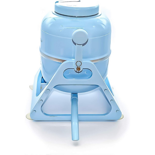 WonderWash portable washing machine in blue.