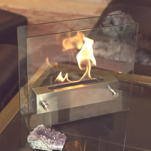 Tabletop Fireplace - OddGifts.com