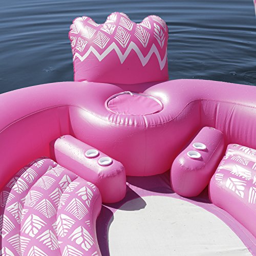 Giant Inflatable Flamingo Island - OddGifts.com