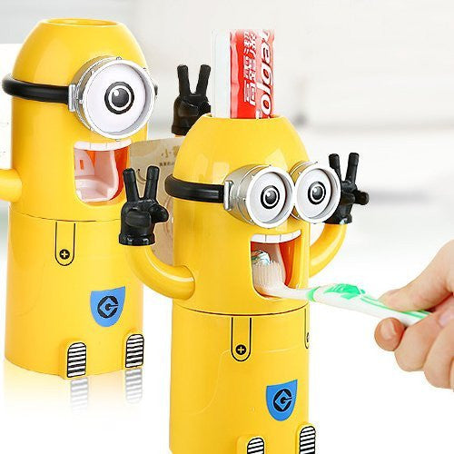 Minion Toothpaste Dispenser - OddGifts.com