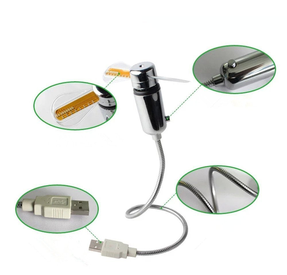 LED Fan Clock - OddGifts.com