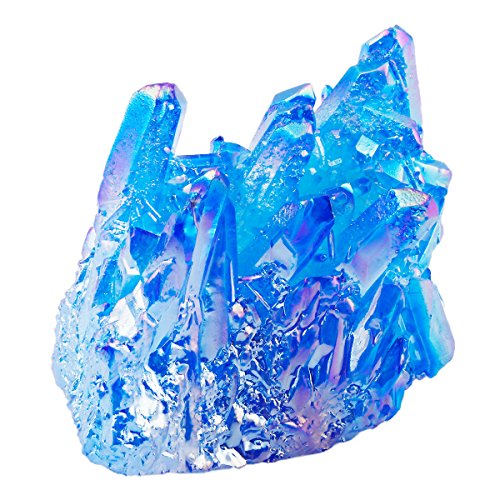 Blue Titanium Crystal Cluster - OddGifts.com