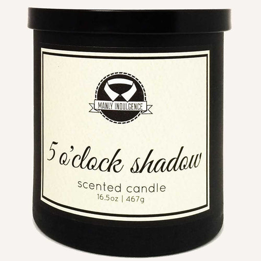 5 O'Clock Shadow Candle - OddGifts.com