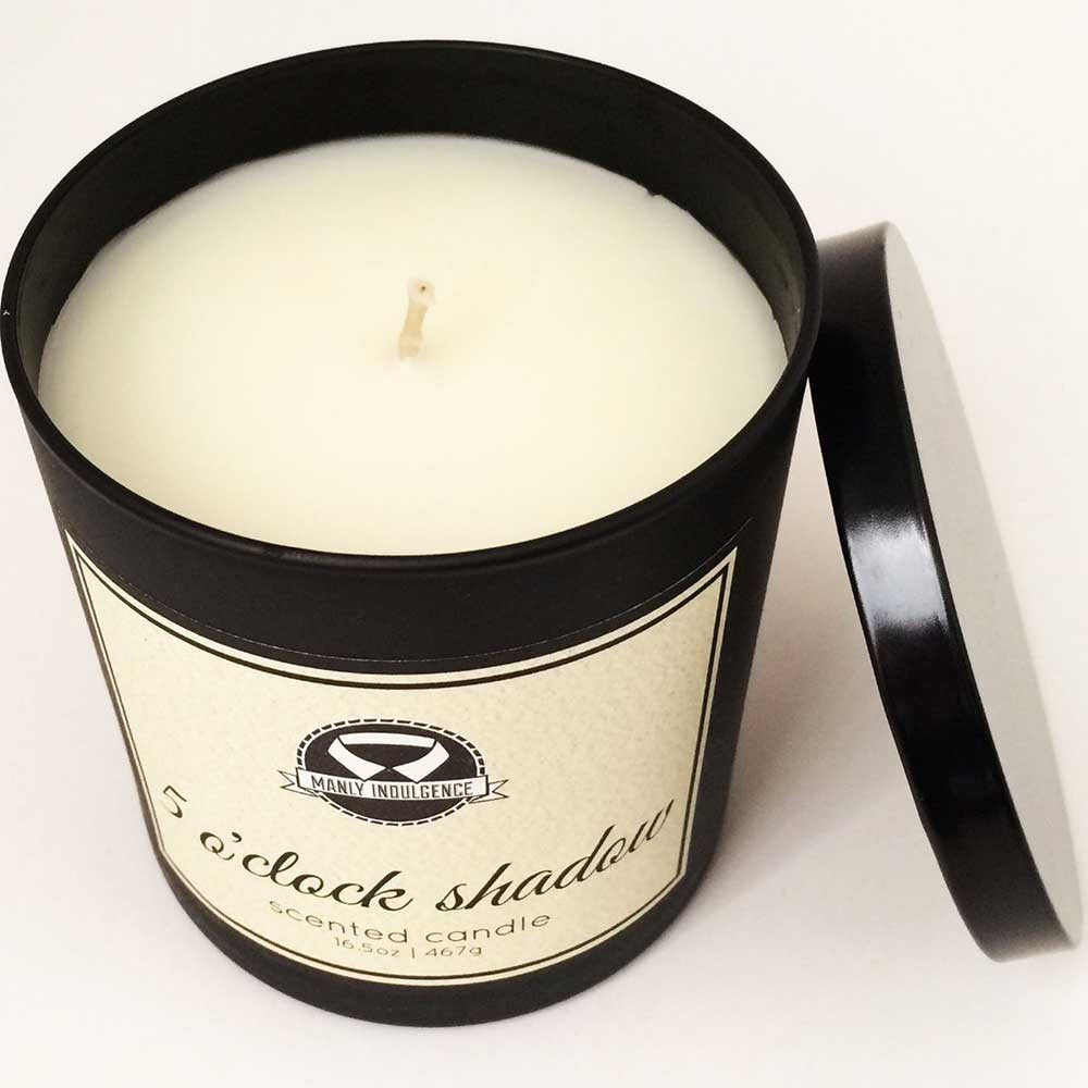 5 O'Clock Shadow Candle - OddGifts.com