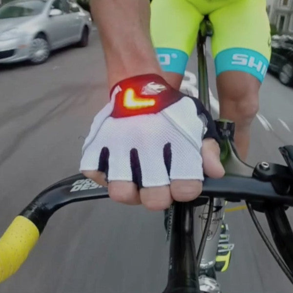 led bicycle gloves Turn Signal Cycling Gloves – OddGifts.com