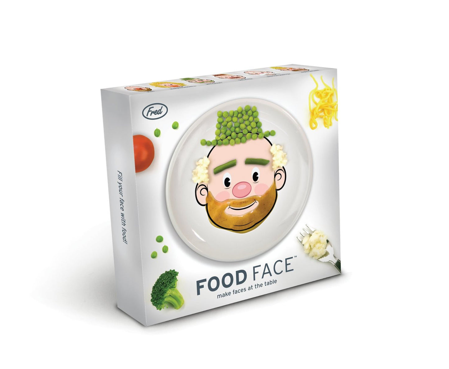 Food Face Kids Plates - OddGifts.com