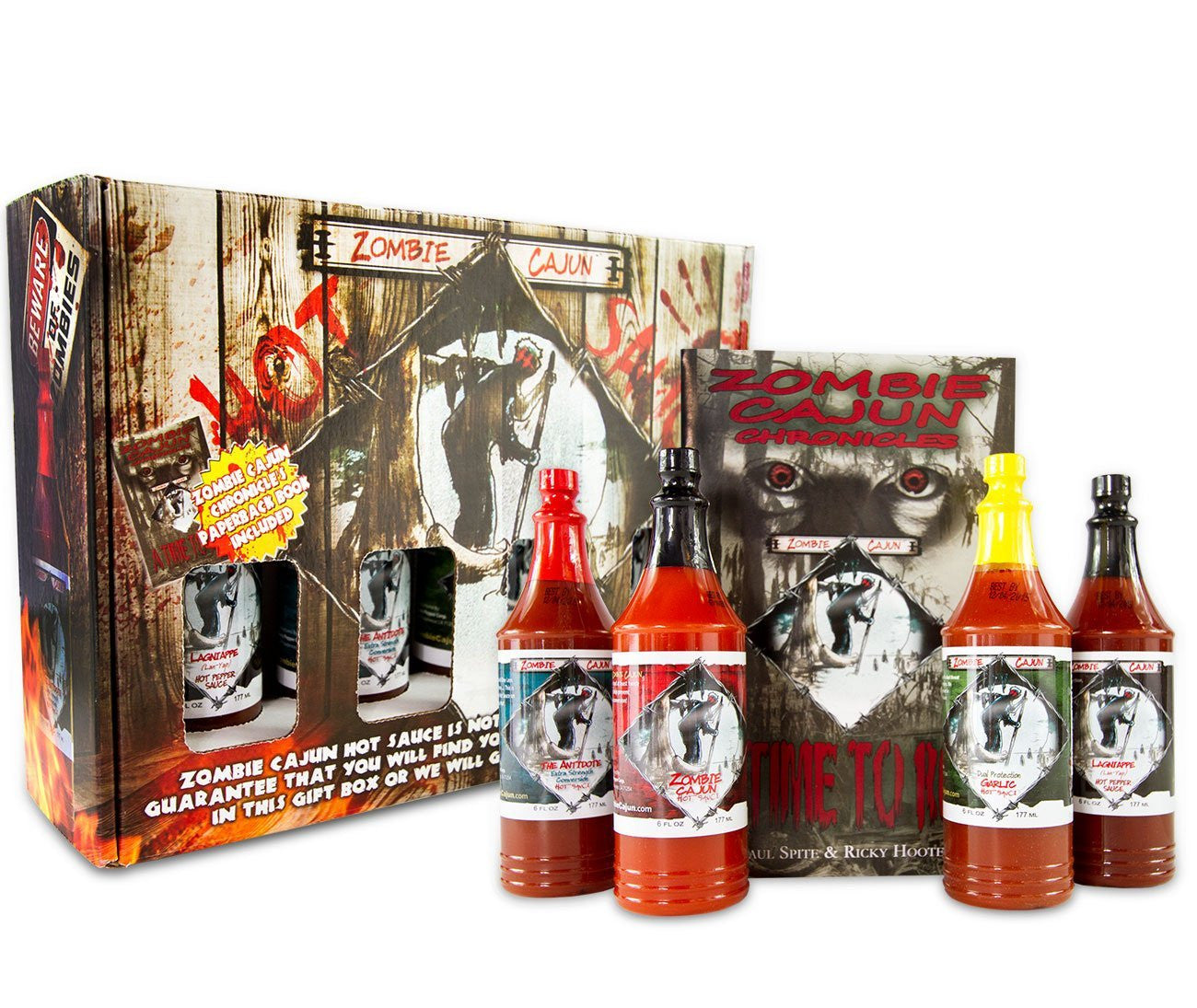 Zombie Cajun Hot Sauce - OddGifts.com