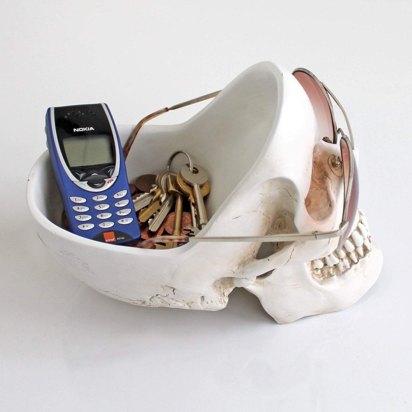 Skull Desk Organizer - OddGifts.com