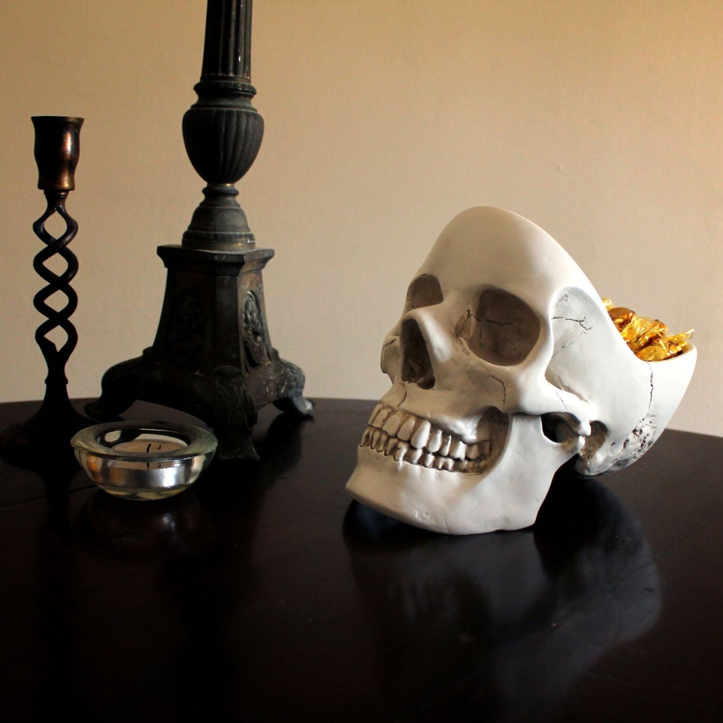 Skull Desk Organizer - OddGifts.com