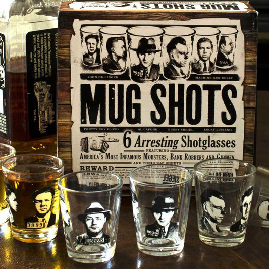 Mug Shot Glass Set - OddGifts.com