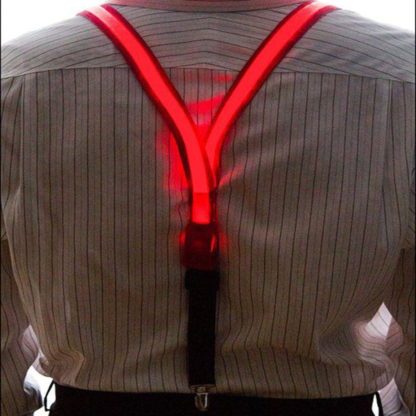 Light Up Party Suspenders - OddGifts.com
