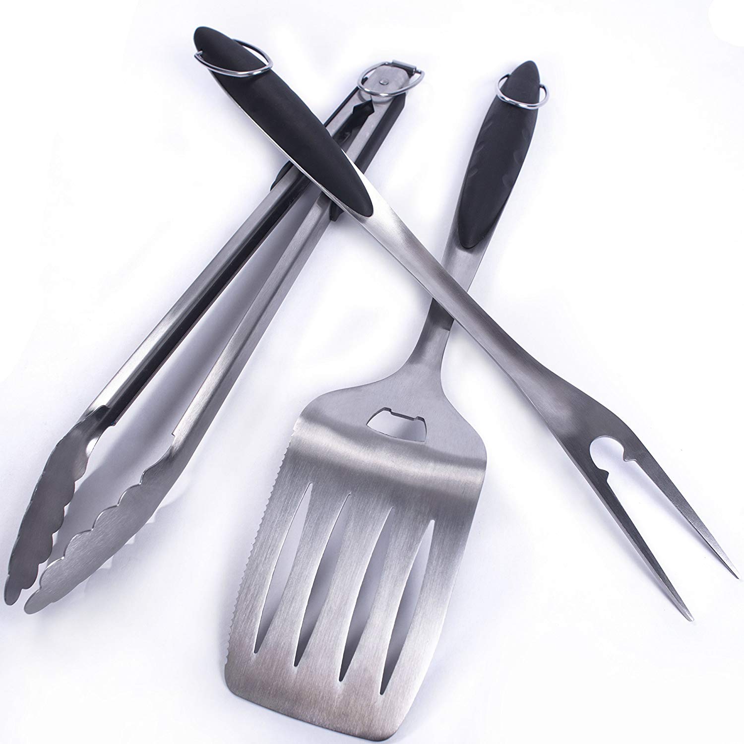 Alpha Grillers Heavy Duty BBQ Tool Set - oddgifts.com