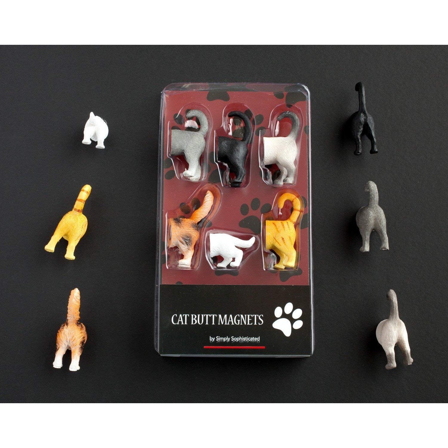 Cat Butt Magnets - oddgifts.com