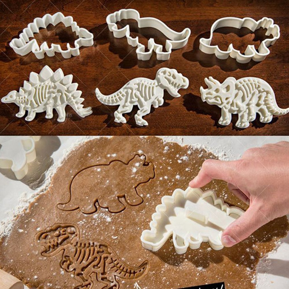 Dinosaur Fossil Cookie Molds - oddgifts.com