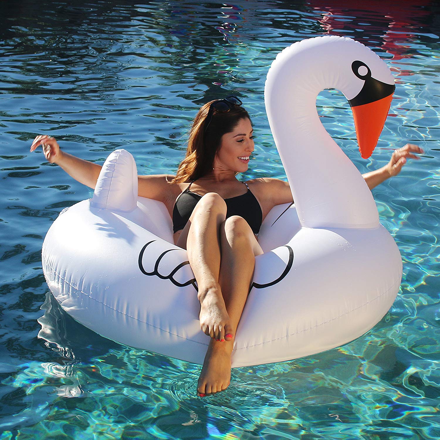 Giant Swan Float Giant Swan Pool Float – Odd