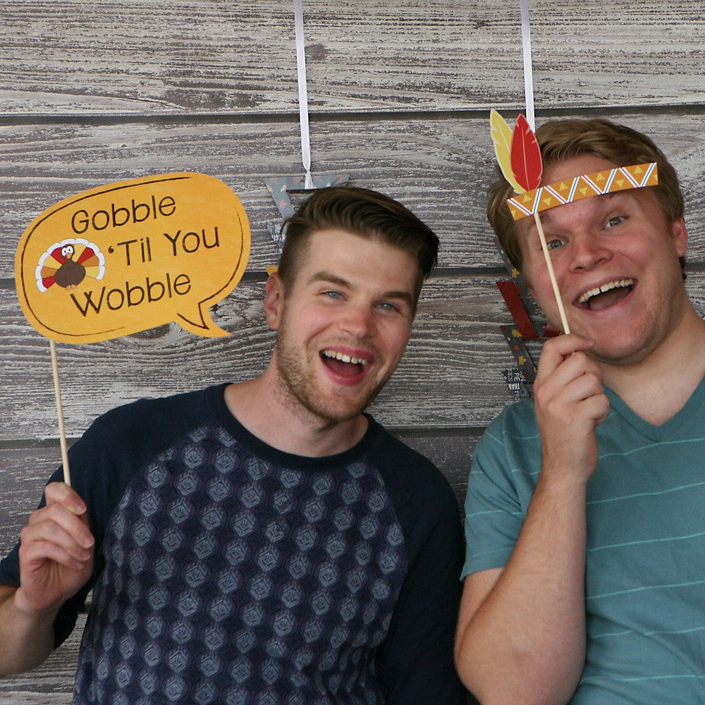 Thanksgiving Photo Booth Props - OddGifts.com