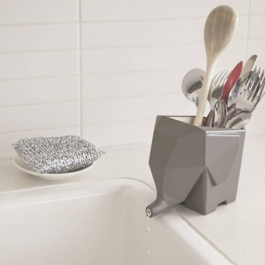 Jumbo Elephant Cutlery Drainer - oddgifts.com