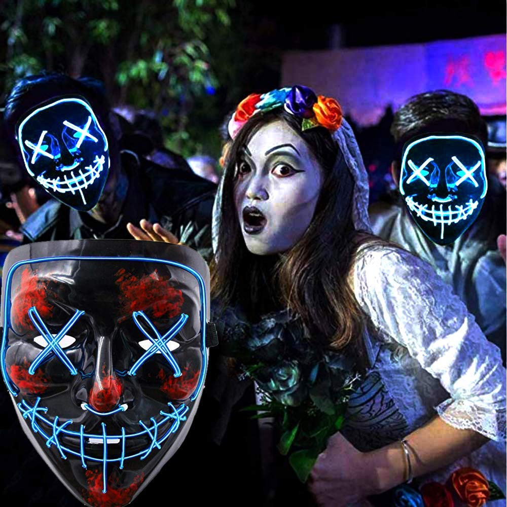 LED Light Up Purge Mask - oddgifts.com