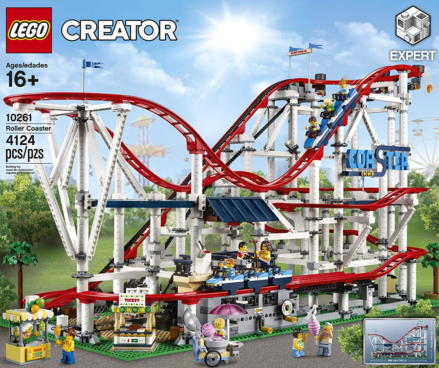 Lego Roller Coaster - oddgifts.com