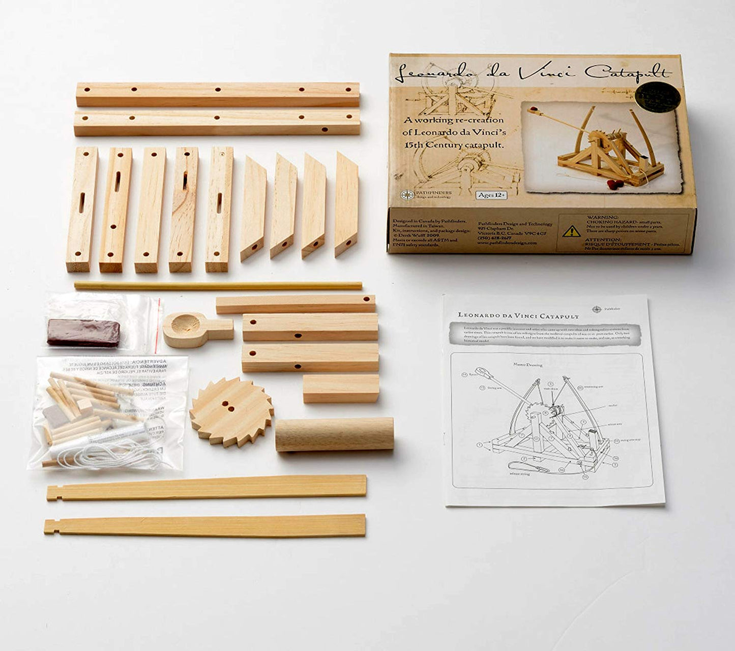 Leonardo Da Vinci Catapult Kit - oddgifts.com