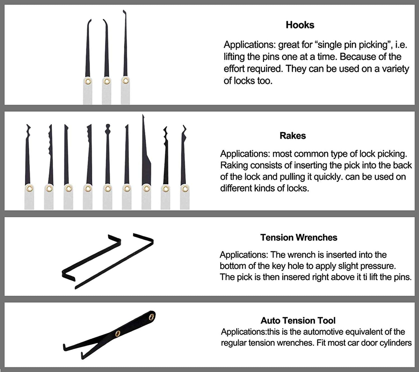 Lock Pick Set - oddgifts.com