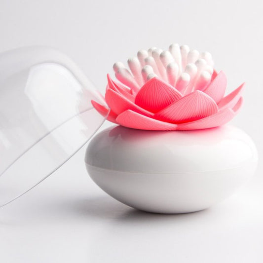 Lotus Cotton Bud Holder - oddgifts.com