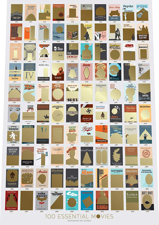 Movie Scratch Off Poster - oddgifts.com