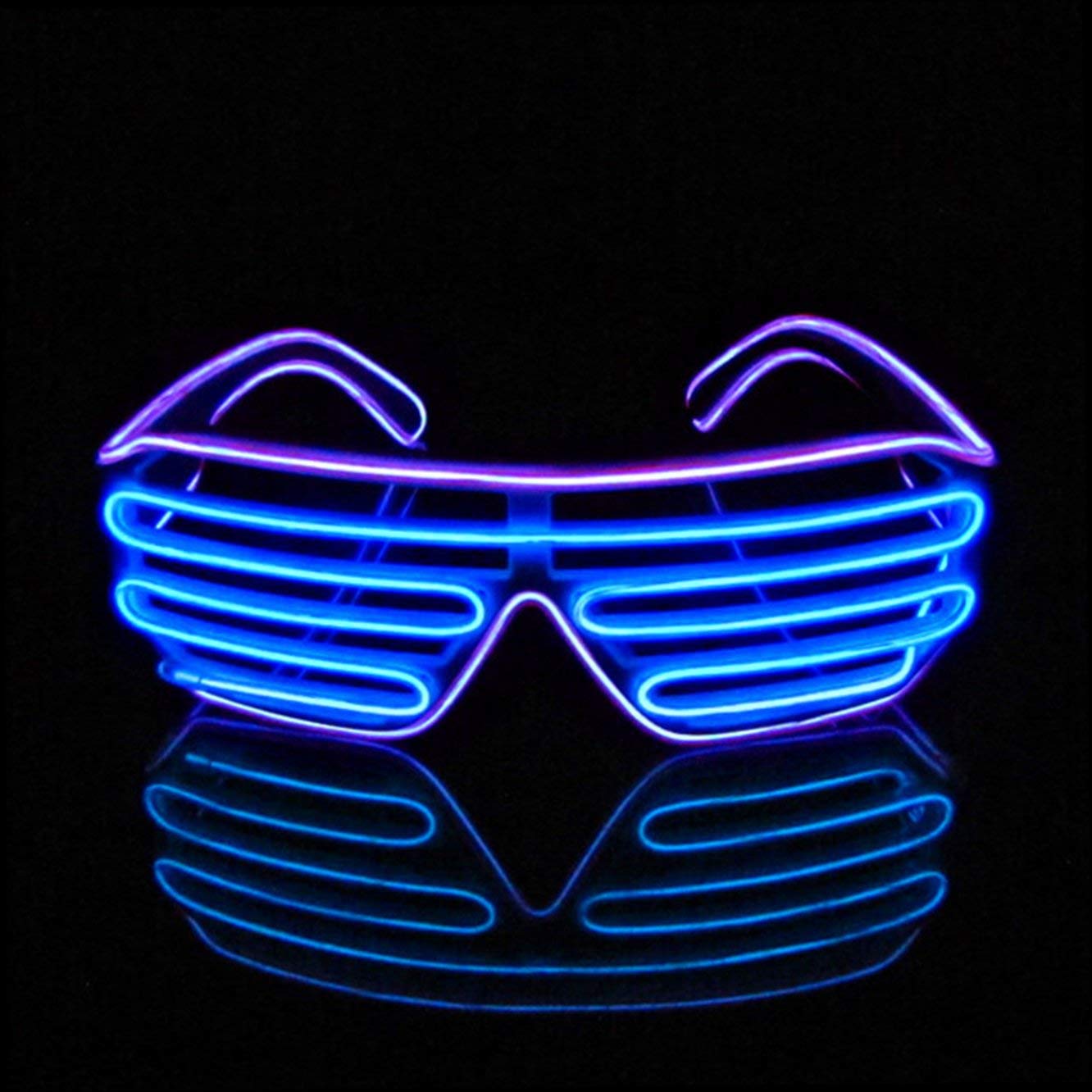Wire Neon LED Glasses 3D model