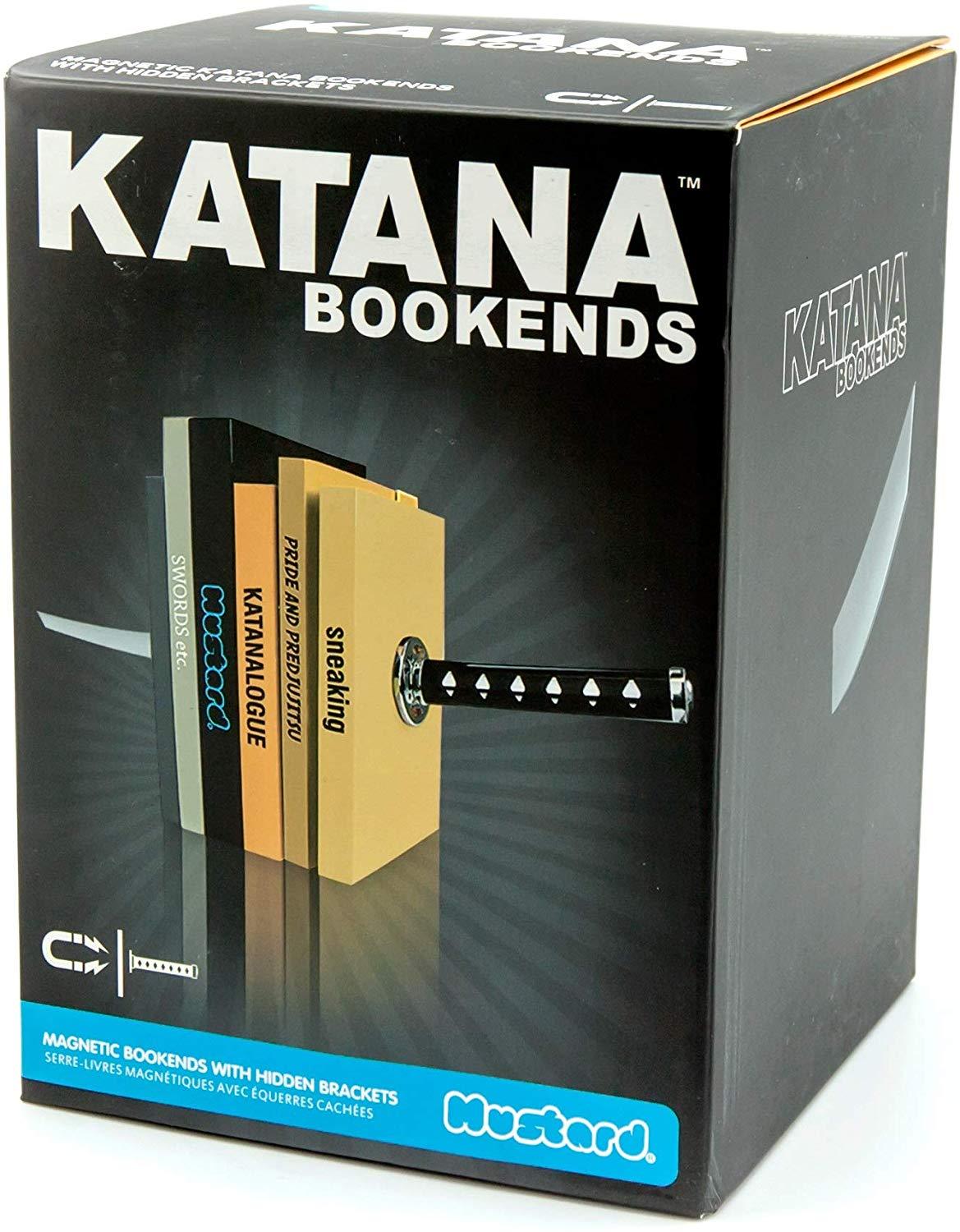 Samurai Ninja Sword Bookends - oddgifts.com