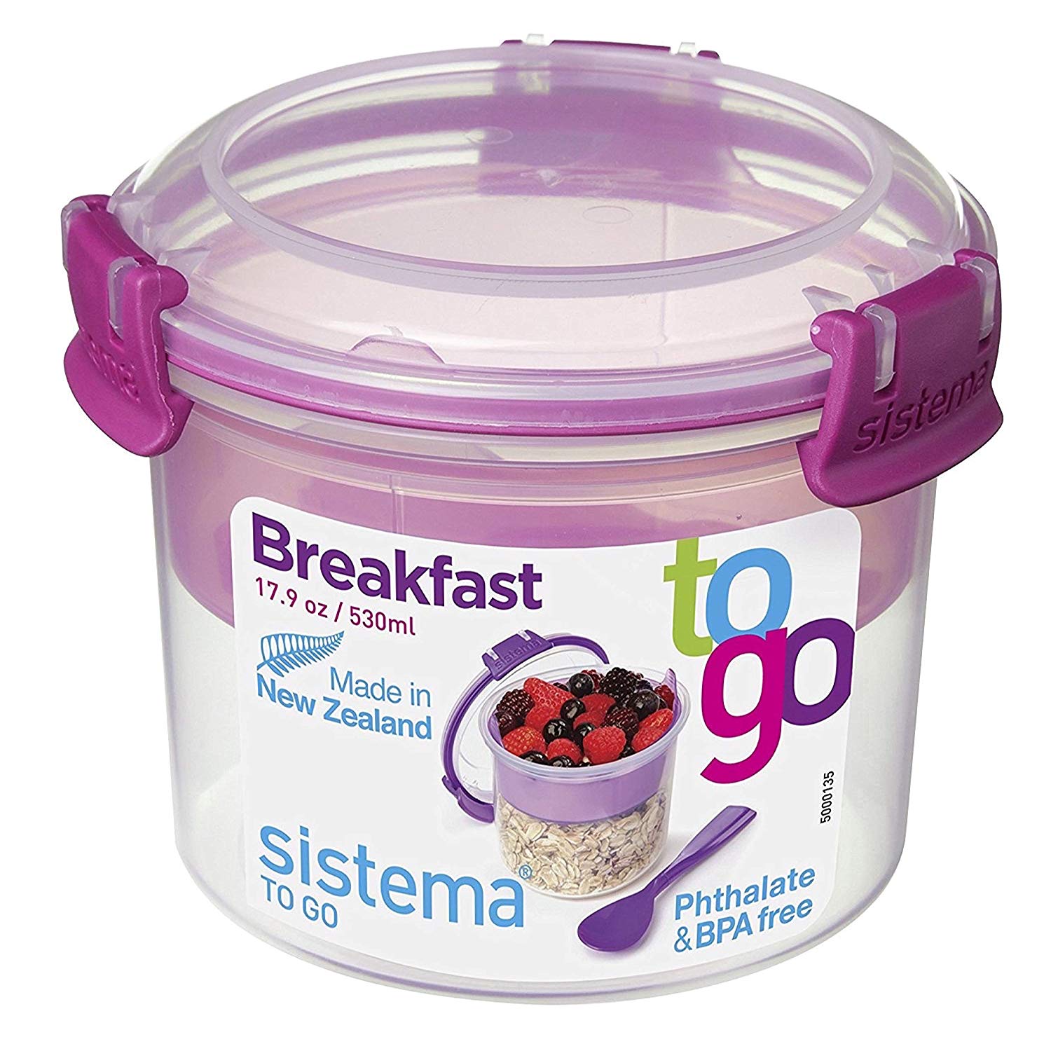 Sistema Breakfast Cereal Bowl to go - oddgifts.com