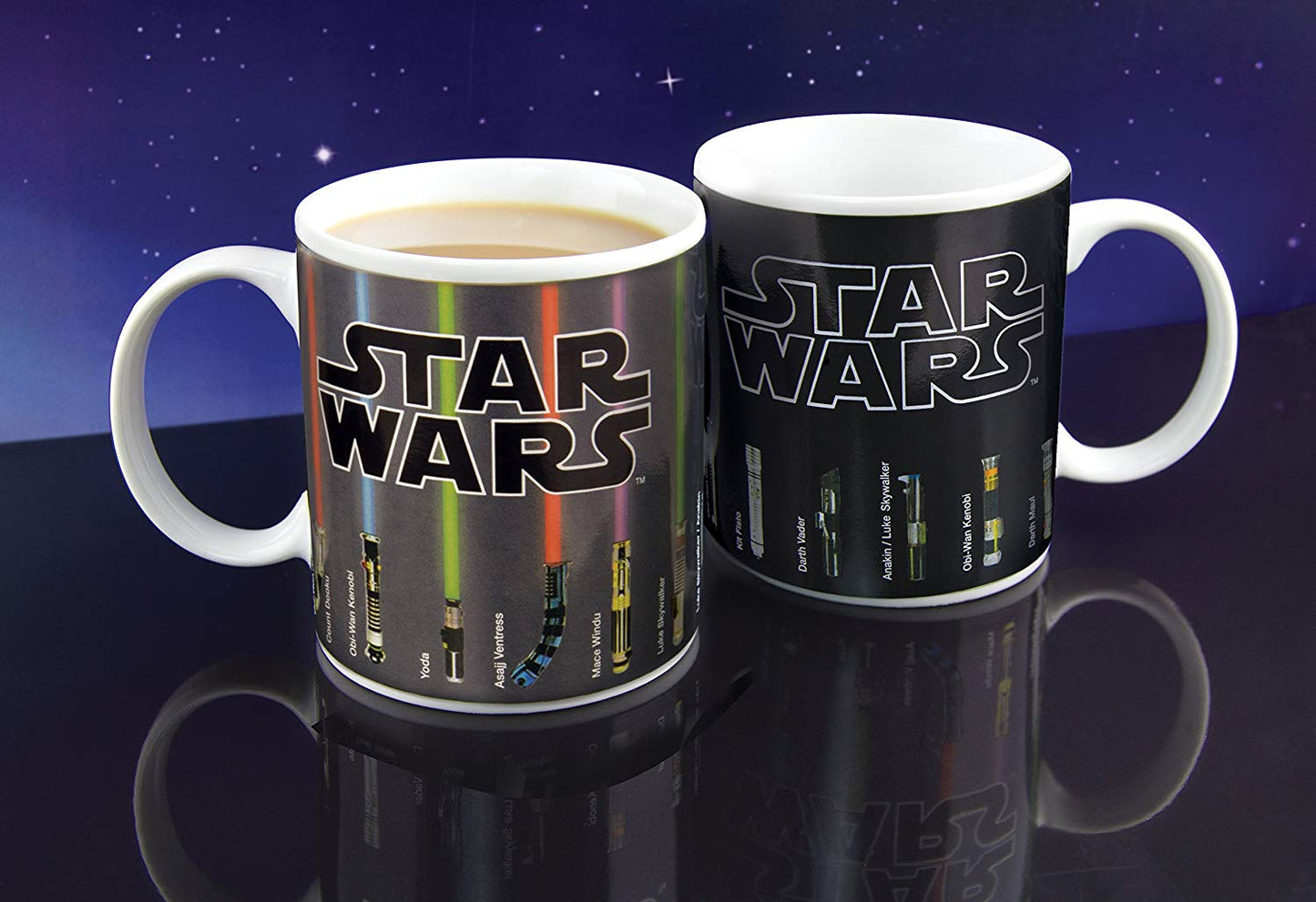 Star Wars Lightsaber Heat Changing Mug - oddgifts.com