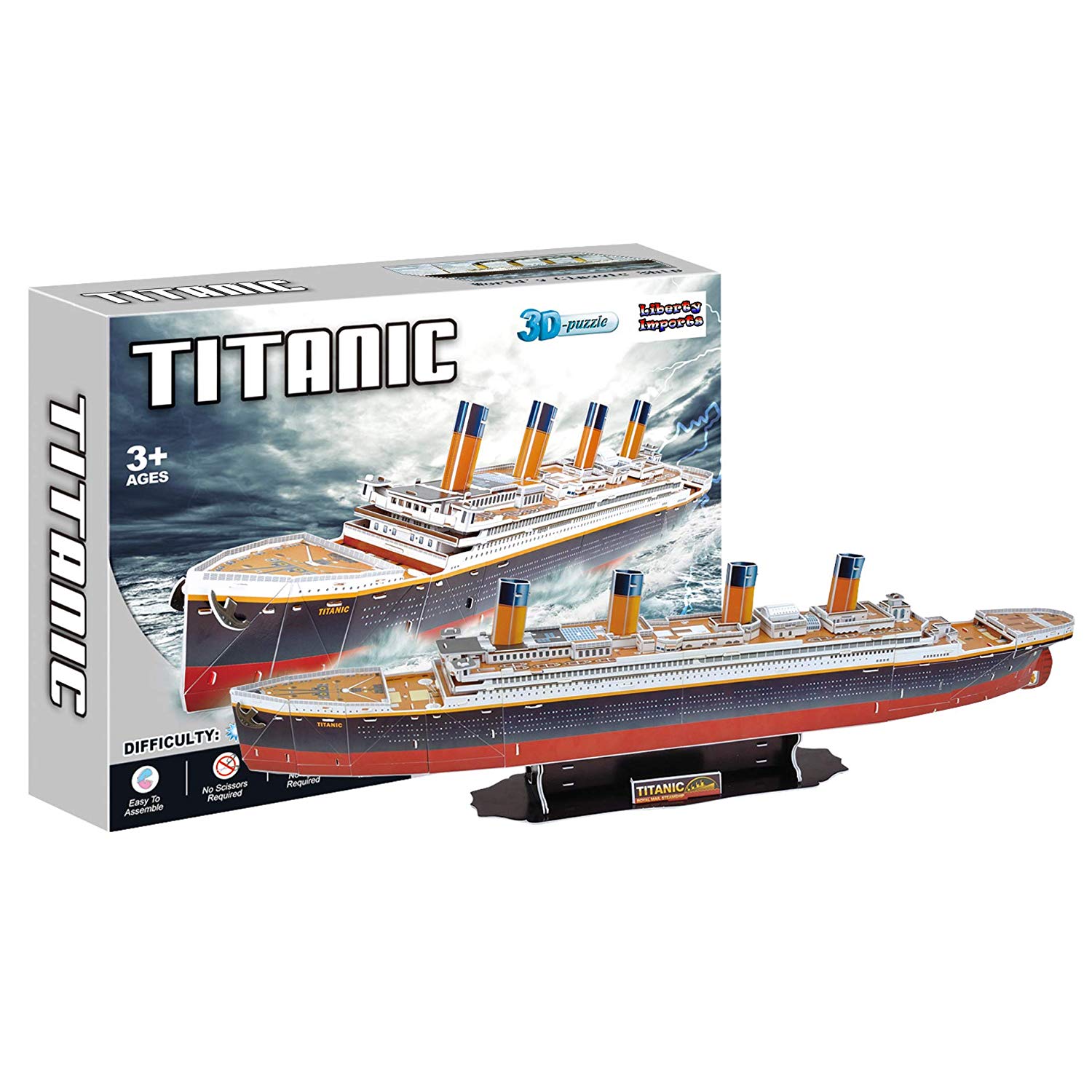 Puzzle 3D Titanic – Pièces d'Exceptions