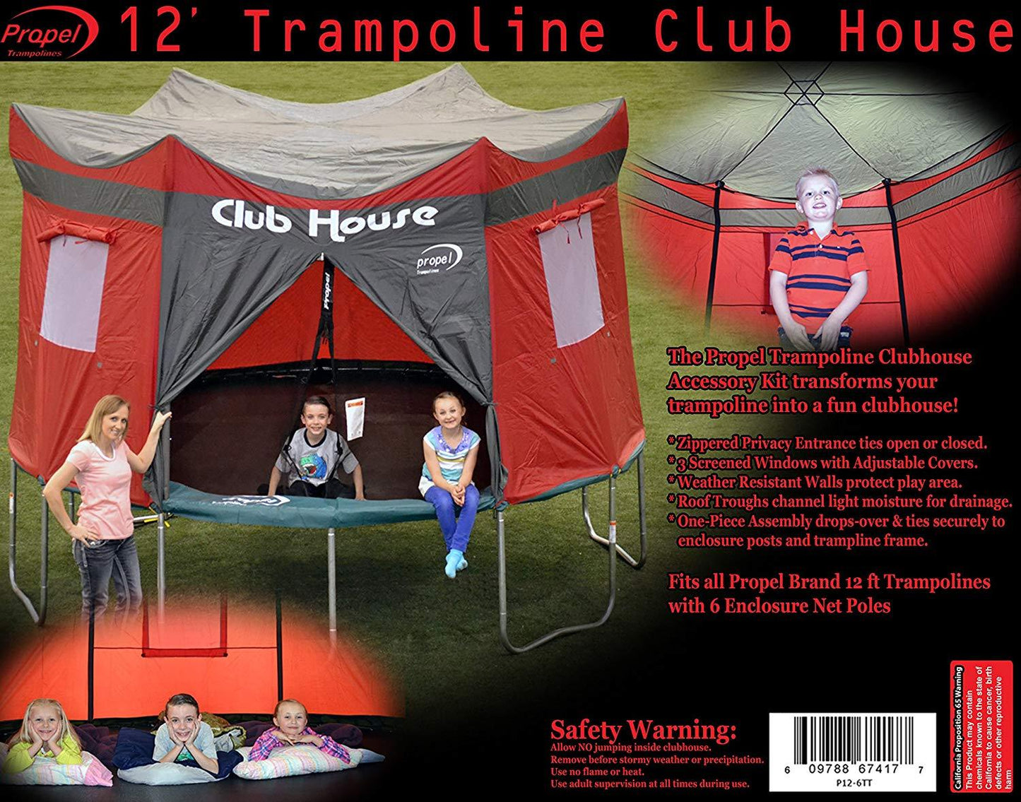 Trampoline Tent - oddgifts.com