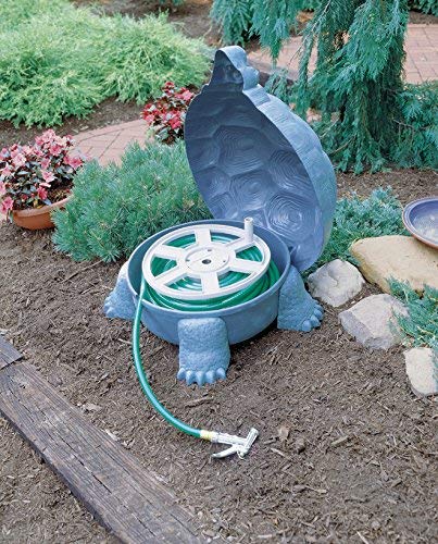 Turtle Garden Hose Hider - OddGifts.com