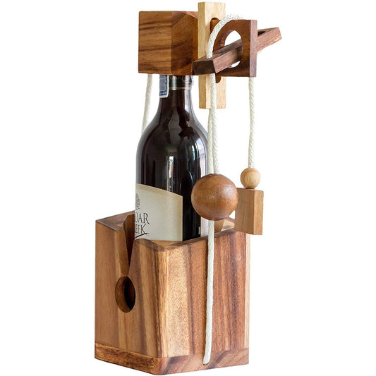 Wine Puzzle Box - oddgifts.com