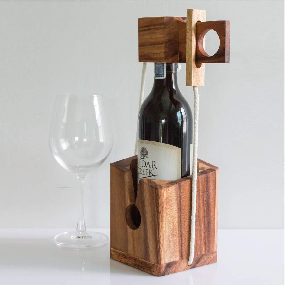 Wine Puzzle Box - oddgifts.com